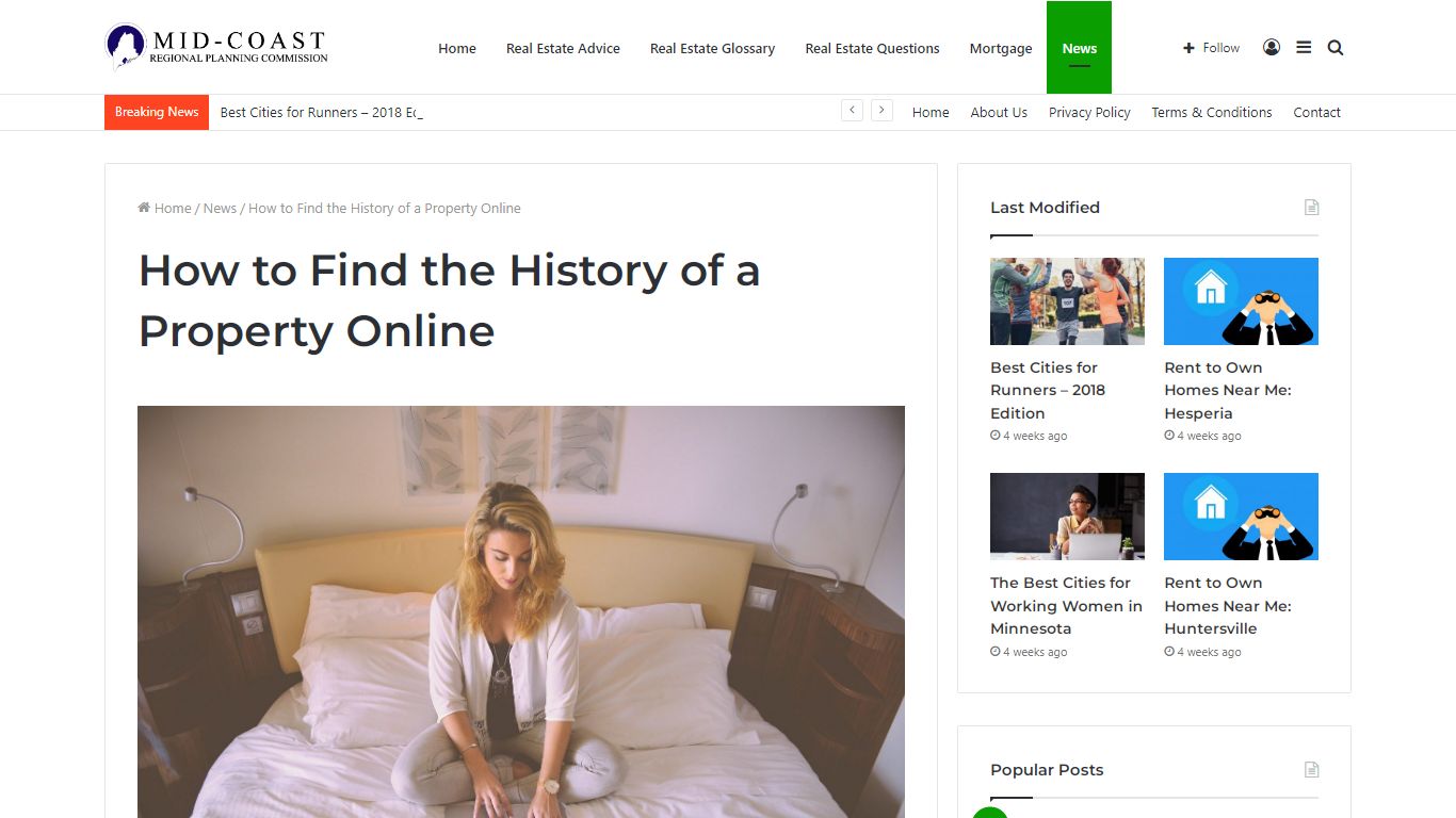 How to Find the History of a Property Online